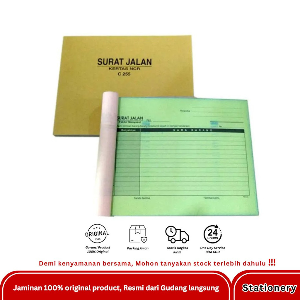 

KURNIA SURAT JALAN 1/2 FOLIO NCR