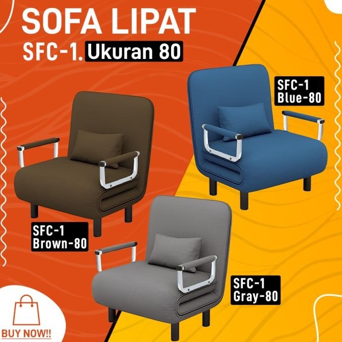 Sofa lipat single Sofa Lipat Tidur Bed Kursi Tamu Santai Minimalis KOKO