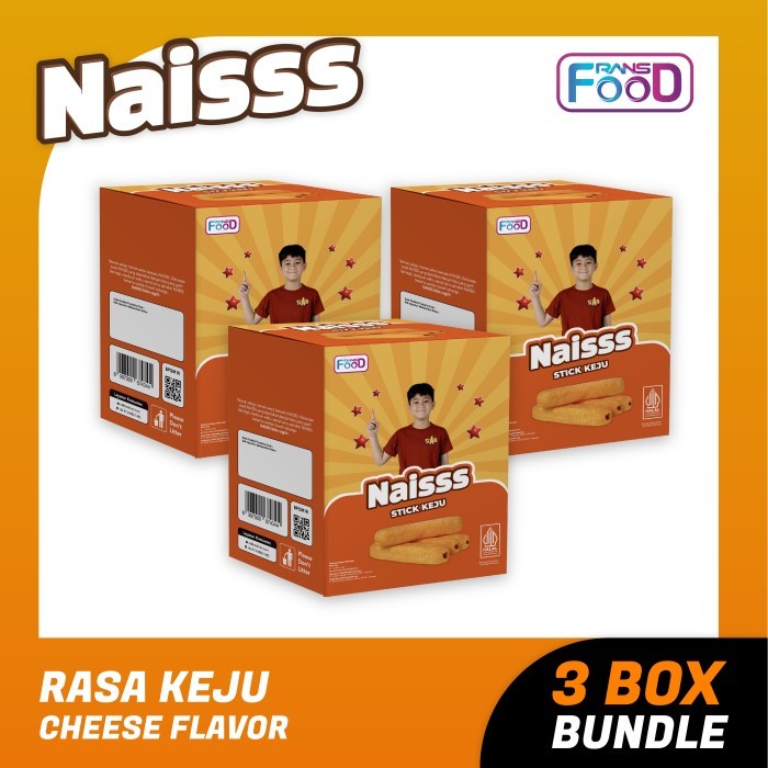 

Naisss Rasa Keju 18gr - Bundling 3 Box