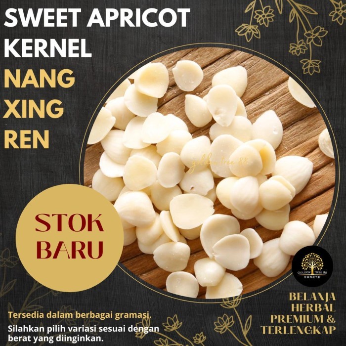 

Legend - 100Gram Nan Xing Ren Sweet Almond Seed Apricot Seed Manis