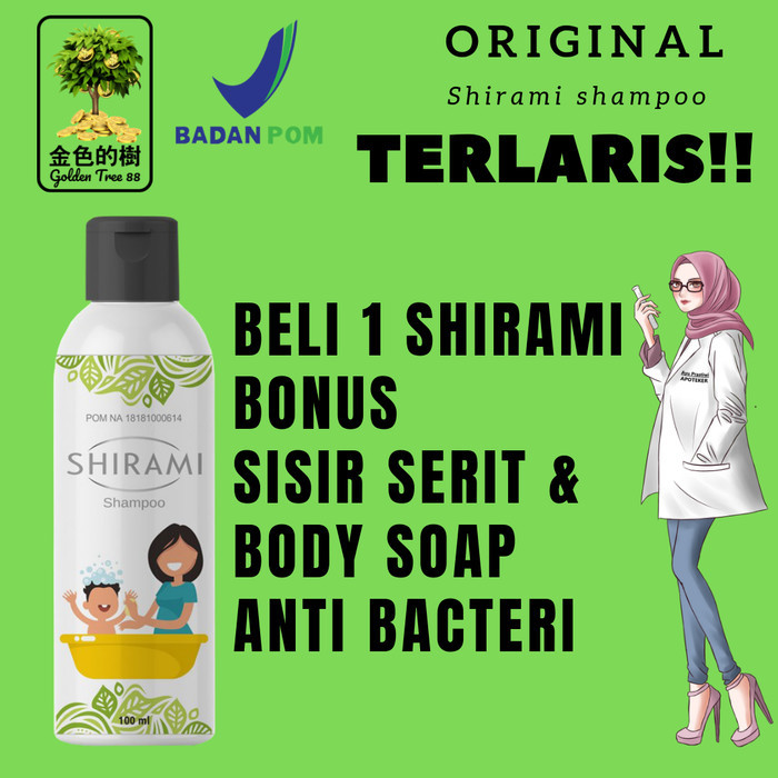 

Legend - Laku Banget Shampo Shirami Anti Kutu Gratis Sabun Antikuman