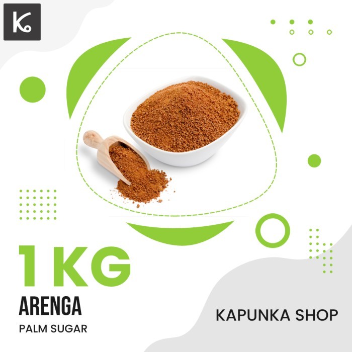 

Legend - Palm Sugar Arenga Curah / Gula Semut 100% Asli/Bukan Coconut Sugar/1Kg