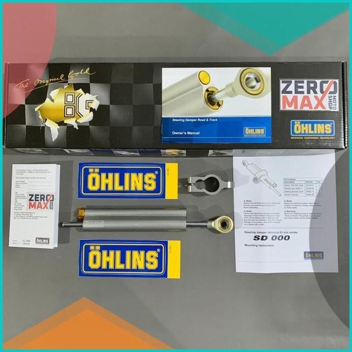 Steering Damper Stabilizer Stang OHLINS ORIGINAL SD 000 Stroke 63 11OK
