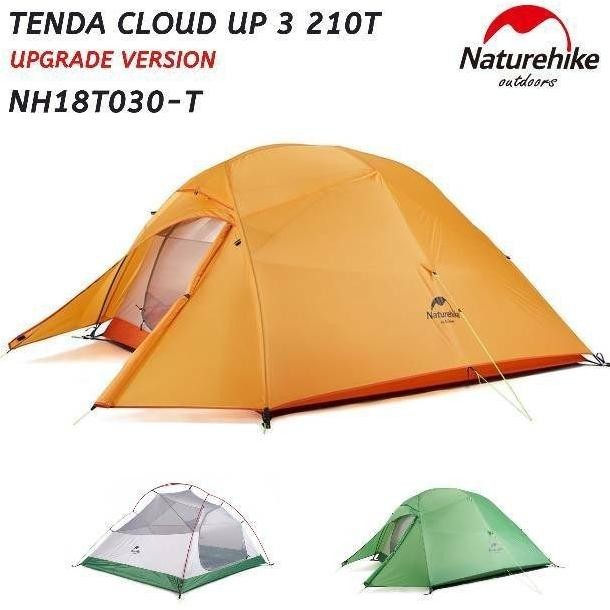 Tenda Naturehike Nh18T030-T Cloud Up 3P 210T Upgrade Version