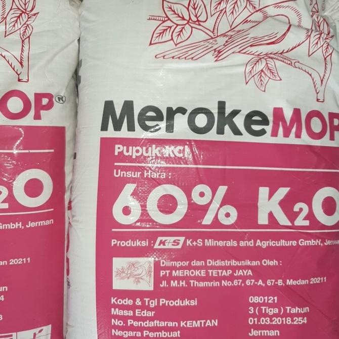 Pupuk KCL MEROKE 50 KG