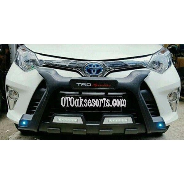 Tanduk/Bumper Depan Calya Model Luxury + Drl