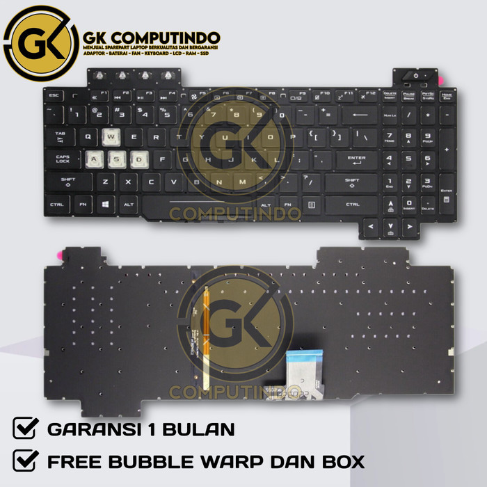 Keyboard Asus TUF Gaming FX505 FX505DD FX505DT FX505U FX505DY FX505GD