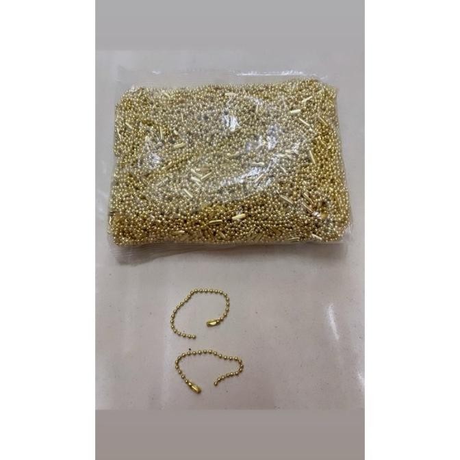 

TERBARU - Rantai Kuku Emas Bungkusan Besar (+/- 1000 pcs)