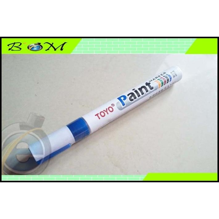 

TERMURAH SPIDOL MARKER BAN TYRE TOYO PAINT WARNA BIRU BLUE !!!!