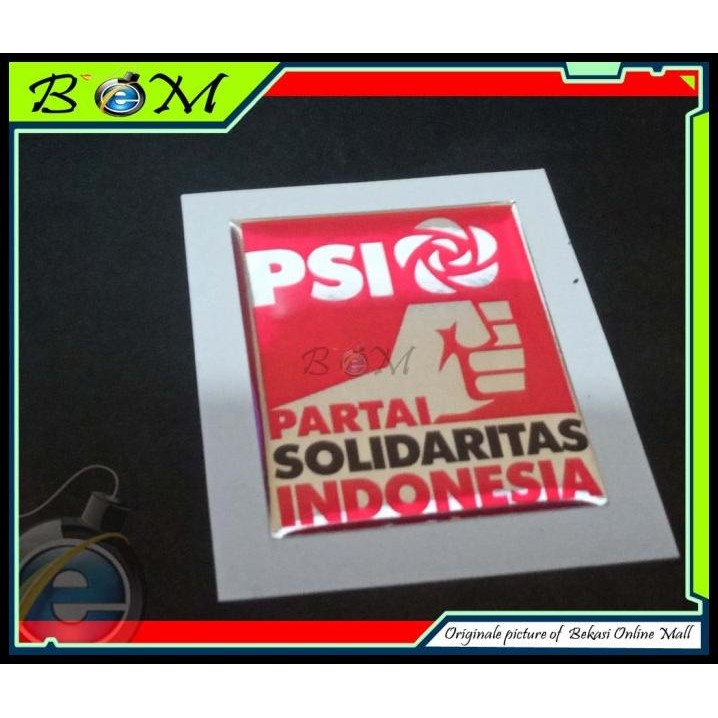 

GRATIS ONGKIR STICKER STIKER LOGO TIMBUL PARTAI SOLIDARITAS INDONESIA PSI !!!!!