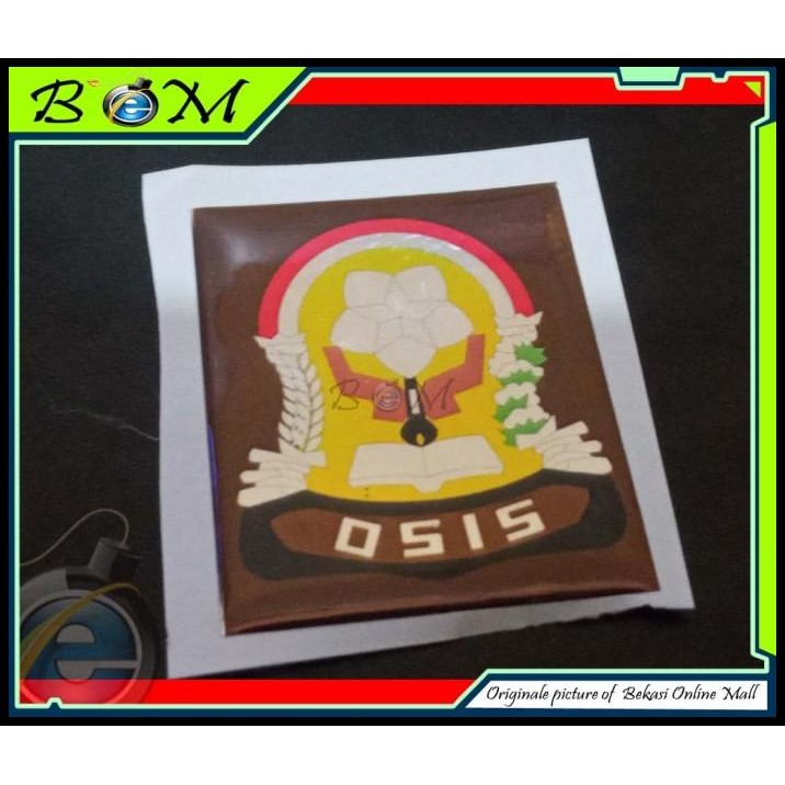 

TERBARU STICKER STIKER LOGO TIMBUL LAMBANG OSIS SMA SMK !!!!!!