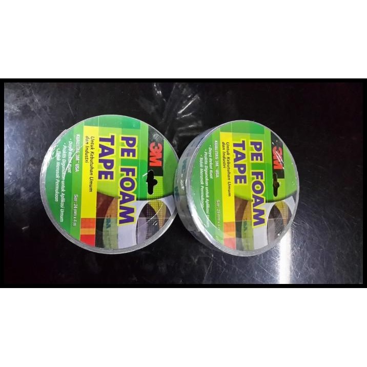 

TERMURAH DOUBLE TAPE FOAM 3M 24MM X 4M ORI !