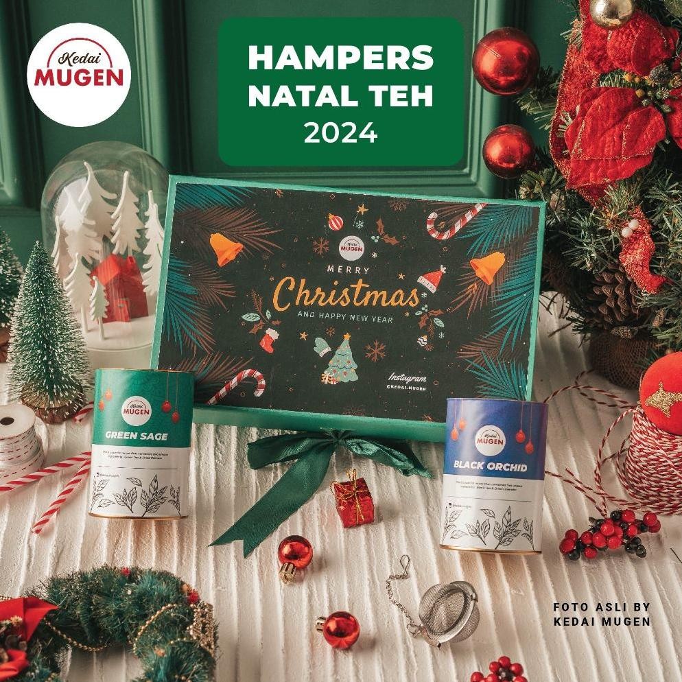 

Kedai Mugen - Hampers Natal Teh / Christmas Hampers Tea / Kado/Hadiah Unik - Medium