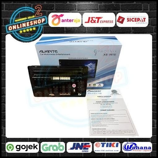 GRATIS ONGKIR HEAD UNIT ANDROID AVANTE AD 9910 2/64 GB 9 INCH - AVANTE AD-9910 9INCH 