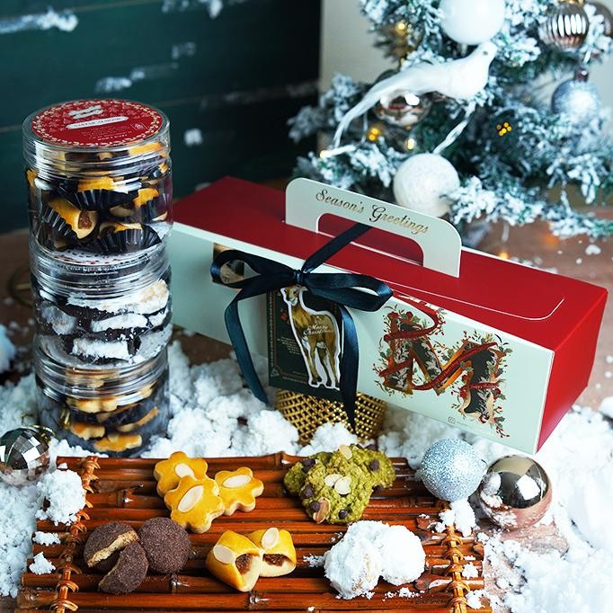

CR - Hampers Natal / Christmas Hampers / Parcel Natal - Spesial Kue Kering (3 Jars) TERLARIS