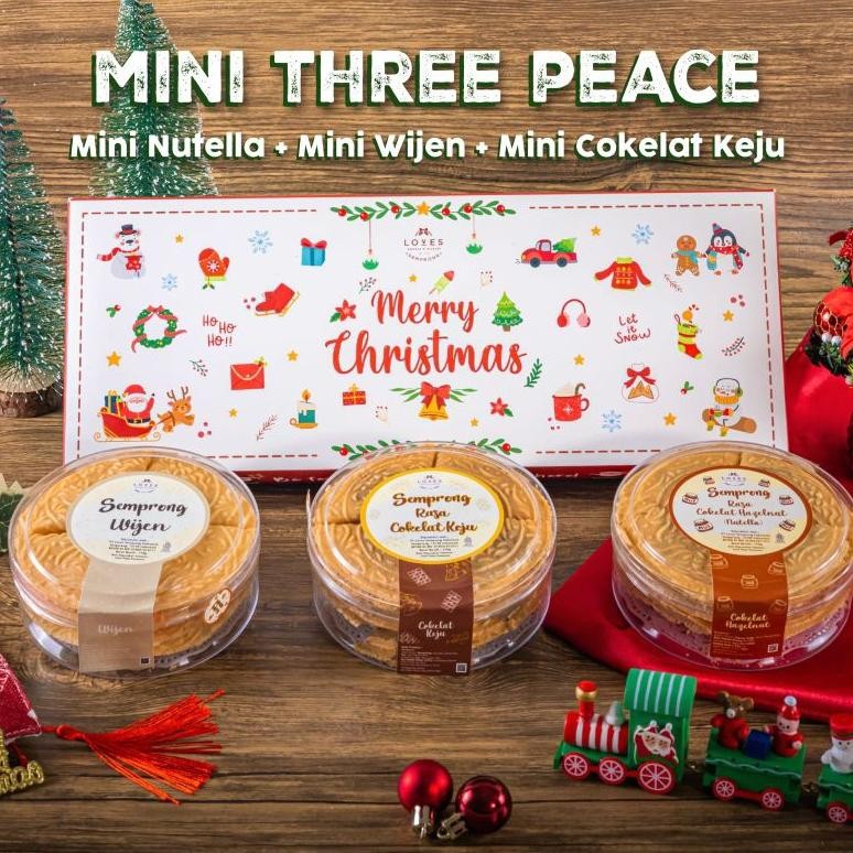 

CR - Hampers Natal - Mini Three Peace - by Loves Semprong TERLARIS