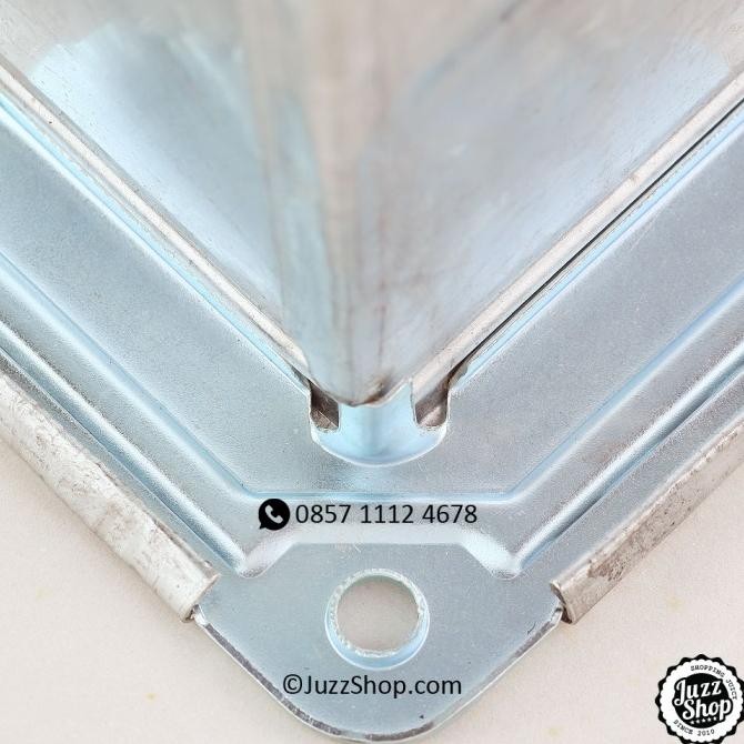 Corner Siku Pojok Ducting TDF Flange - Besi Galvanis