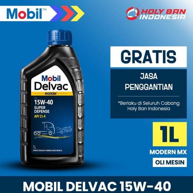 

READY MOBIL DELVAC MX 15W-40 (1 LITER) - OLI MESIN