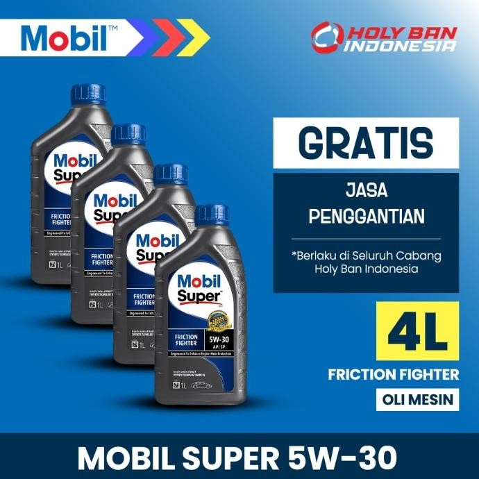 

READY MOBIL SUPER FRICTION FIGHTER 5W-30 (4 LITER) - OLI MESIN