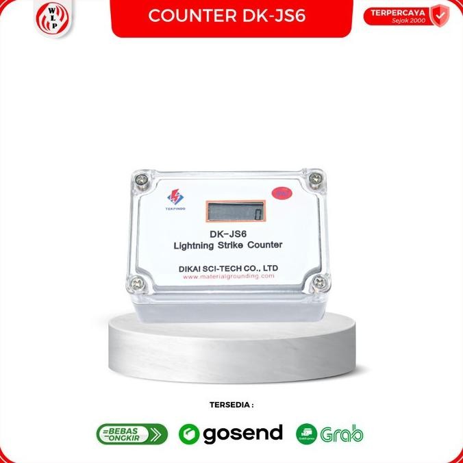 Diskon Lightning Strike Counter Dk-Js6 Penghitung Sambaran Petir
