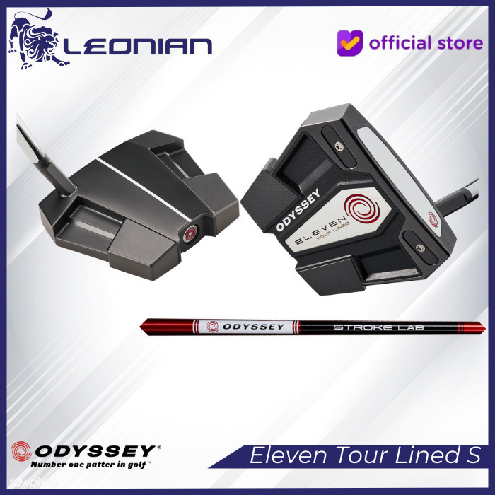 Odyssey Eleven Tour Lined S Putter Golf Stick - Stick Golf