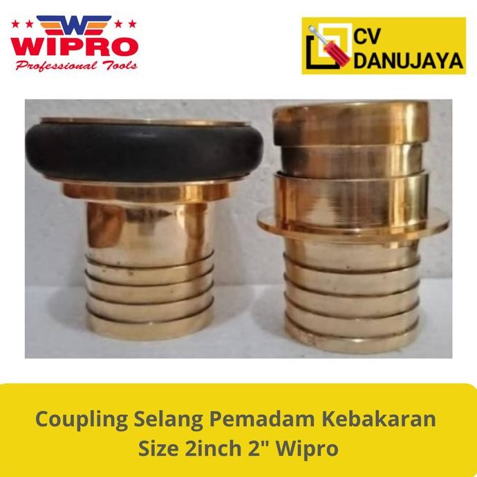 Coupling Selang Pemadam Kebakaran Size 2inch 2" Wipro