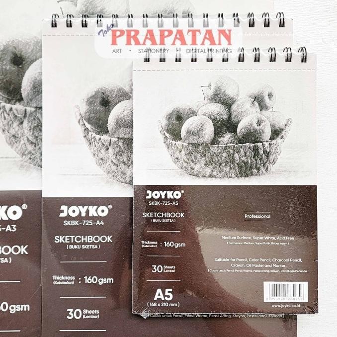 

BARU JOYKO SPIRAL SKETCHBOOK SKBK-725 | BUKU GAMBAR