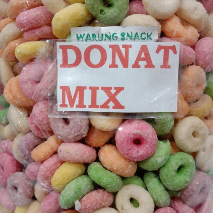 

Goofy - Donat Mini Kering/Donat Warna Warni/Mix 250Gram