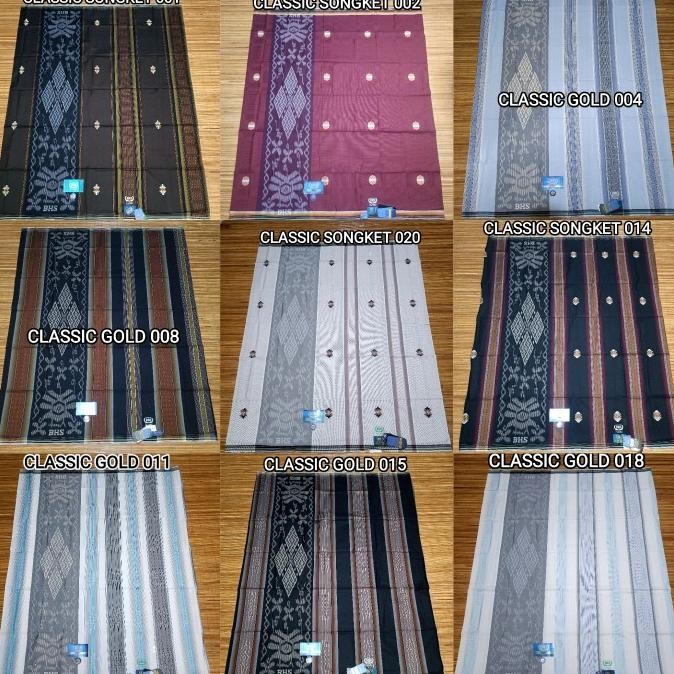 Sarung Bhs Classic Gold Original - Sarung Bhs Classic Songket Original Kualitas Premium