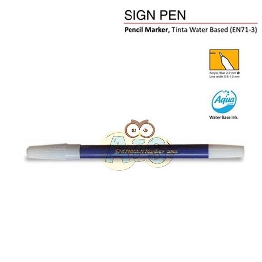 

BARU SPIDOL WARNA PERMANENT MARKER SNOWMAN PW-1