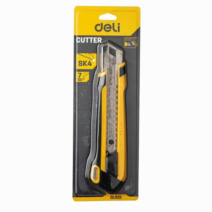 

Terbaru Deli Cutter Pisau Baja 25Mm Sk4 Sistem Kunci Otomatis Perkakas Edl025 Deal
