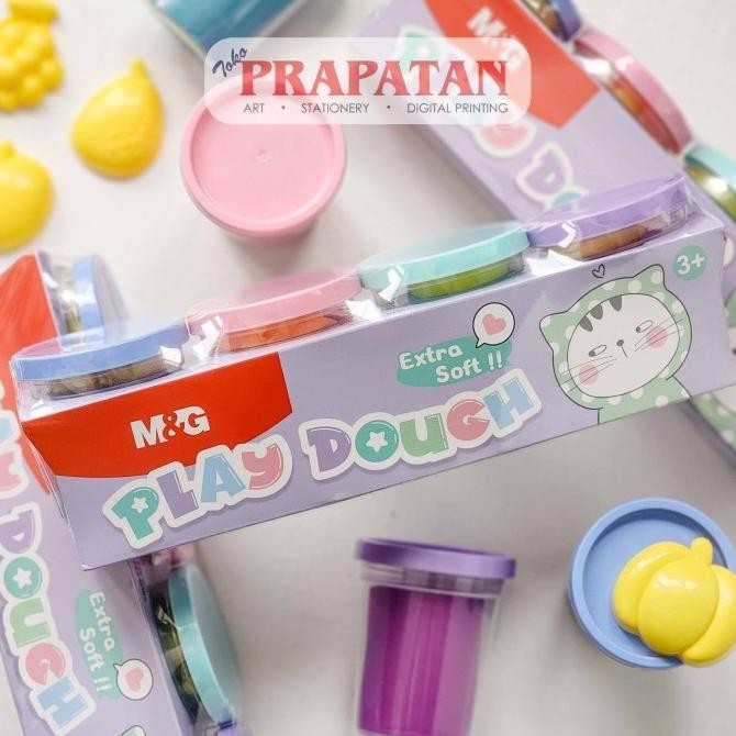 

BARU M&G SO MANY CATS PLAY DOUGH EXTRA SOFT LIGHT CLAY AKE040D0 | LILIN MAINAN