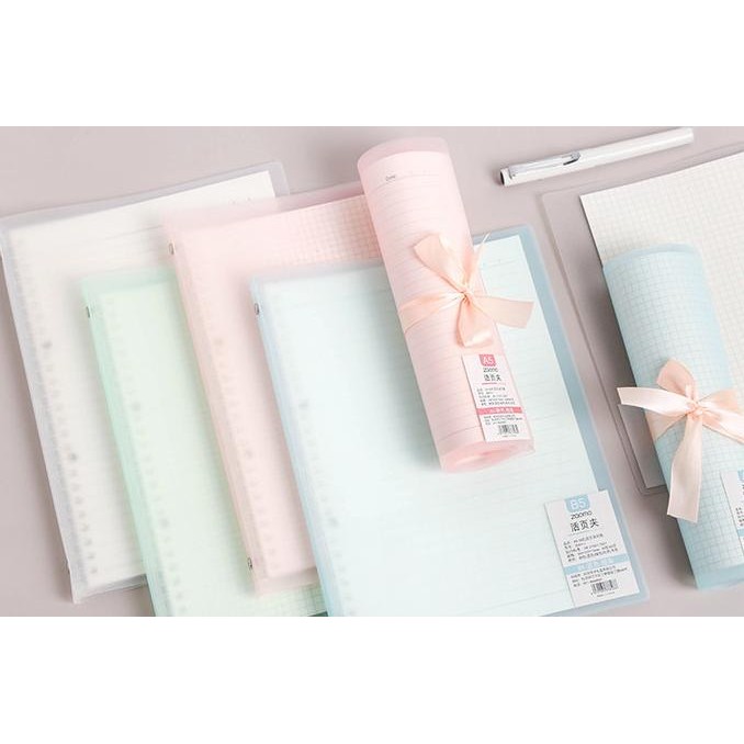 

BARU BINDER B5 TRANSPARAN PLASTIK ZAOMO