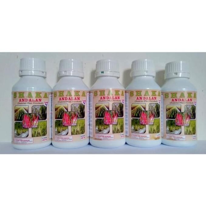 Pupuk SHAKA ANDALAN 500 ml. "Njegrik Mania" Penguat Batang Tanaman &
