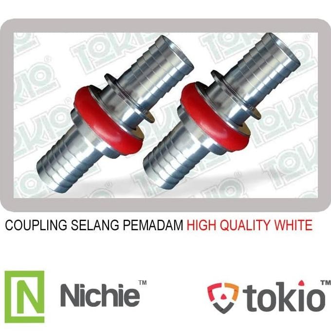 Coupling Selang Pemadam High Quality Putih 1.5"