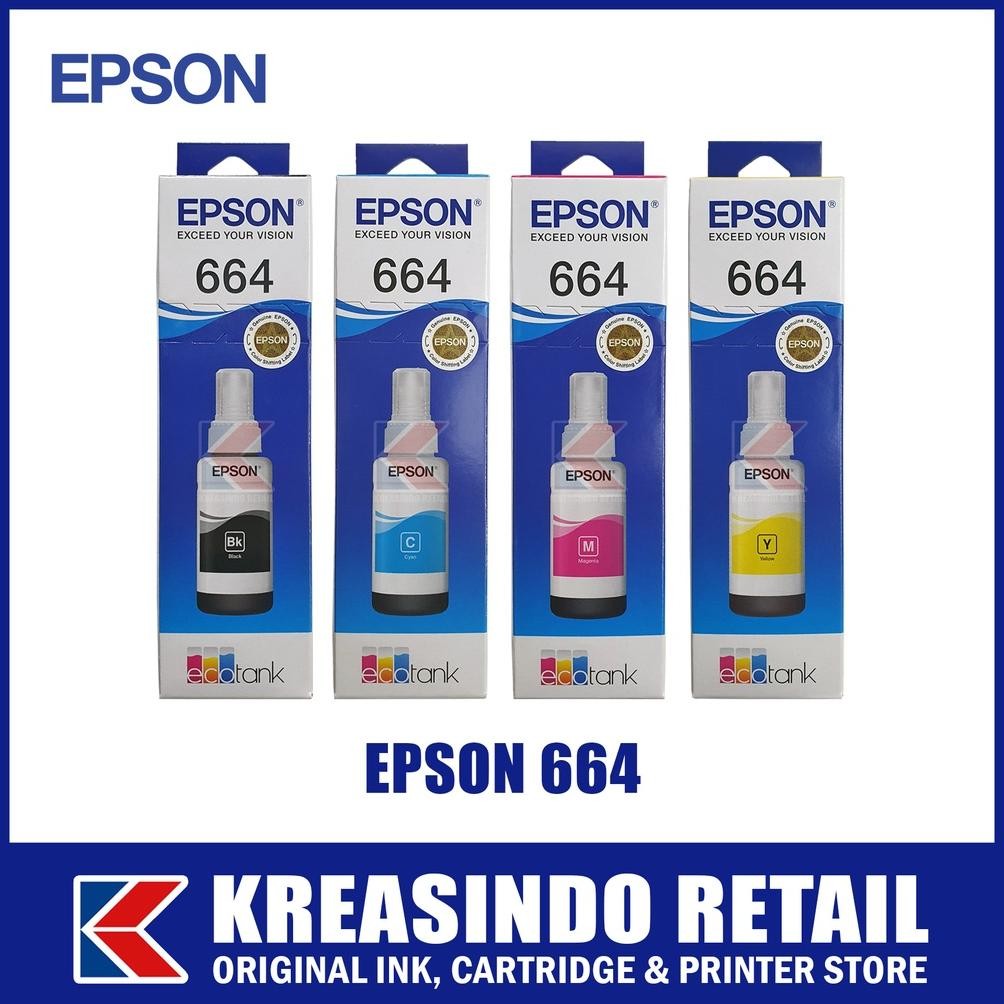 Tinta Epson 664 (T664) Original
