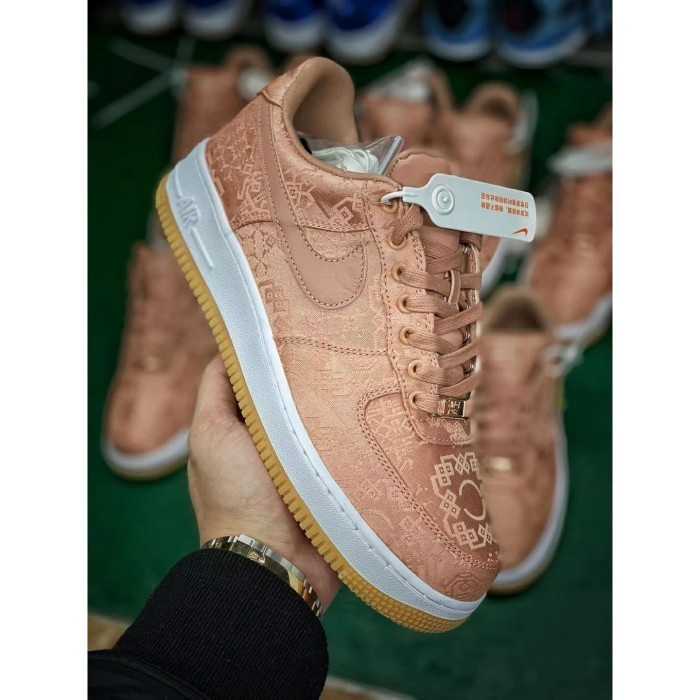 NK Air Force 1 Low x CLOT Rose Gold