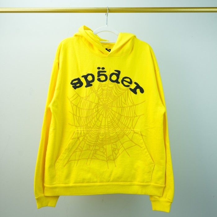 Sp5der Legacy Hoodie - Yellow