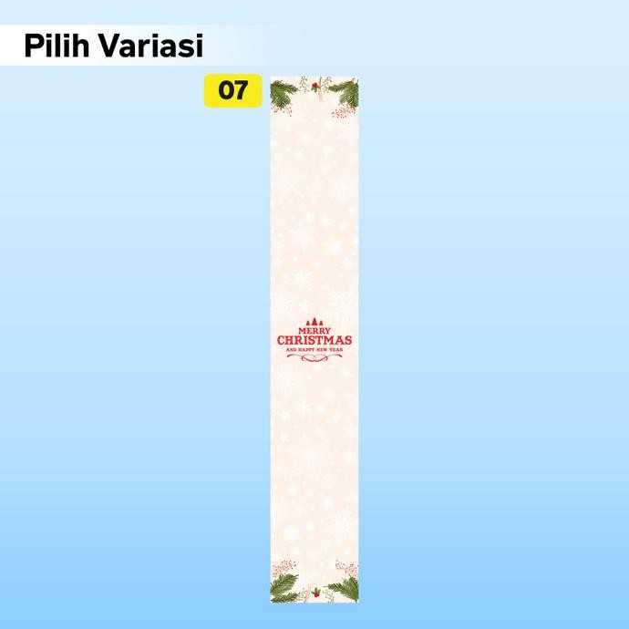 

PAPER BELT NATAL CHRISTMAS / PAPERBELT SLEEVE BOX / LABEL SEGEL NATAL
