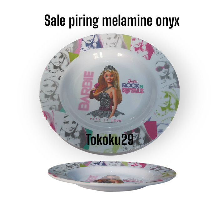 PIRING MELAMINE BARBIE PIRING ONYX