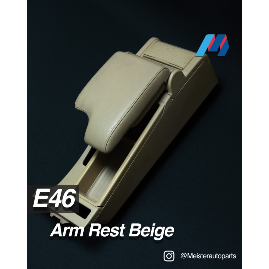 ARMREST BMW E46 BEIGE ORIGINAL RARE