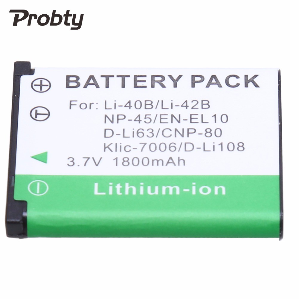 Probty 1PCS Li-40B Li-42B Li 40B 42B Li40B Camera Battery