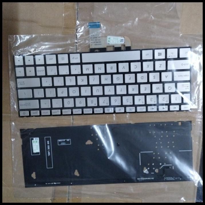 TERBARU KEYBOARD ASUS ZENBOOK 13 UX333 UX333F UX333FA UX333FN UX333FAC SILVER 