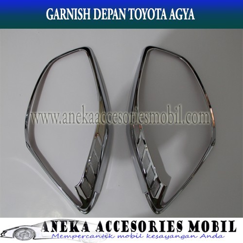 Garnish Lampu Depan Mobil Toyota Agya