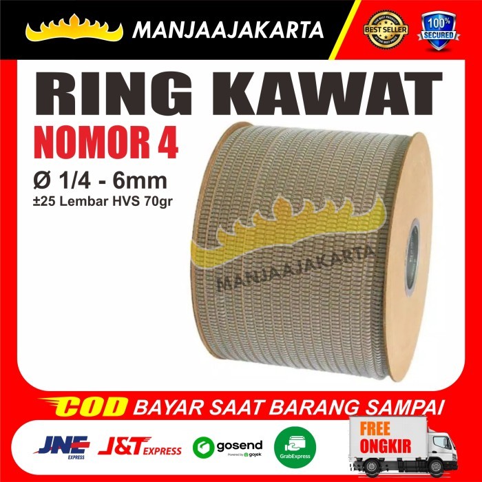 

Kawat Spiral Jilid 1/4 Nomer 4 Ring Kawat Spiral Kalender Dinding Roll Murah Berkualitas