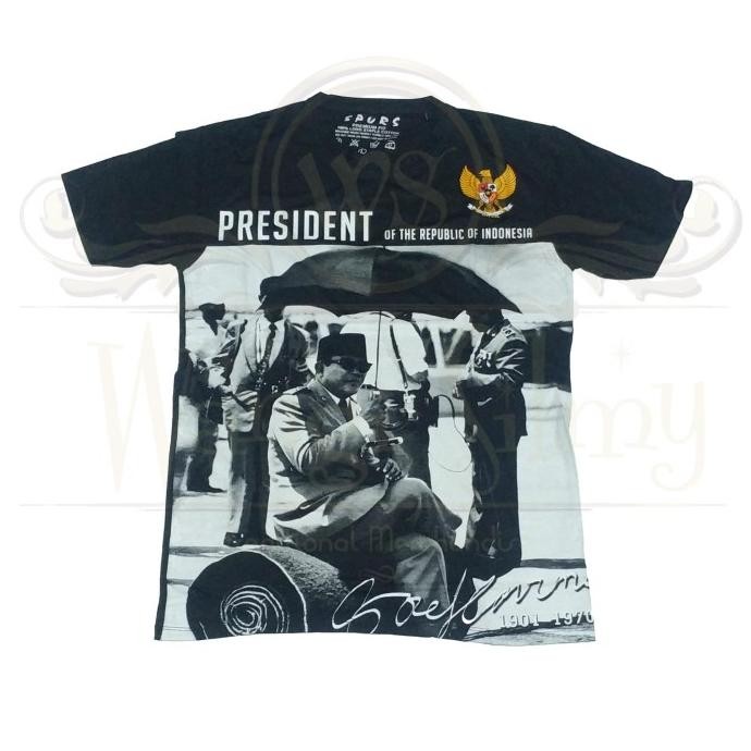 Paling Populer  Kaos Soekarno, Kaos 3D Soekarno, Kaos Tiypoghrapy Soekarno, Soekarno