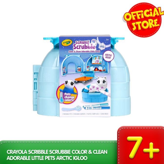 

Crayola Scribble Scrubbie Color & Clean Adorable Little Pets Arctic