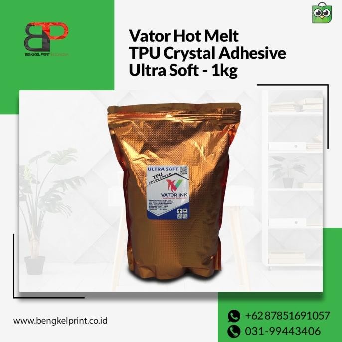 Hotmelt Powder Vator Tpu Ultrasoft For Dtf 1Kg Kualitas Premium