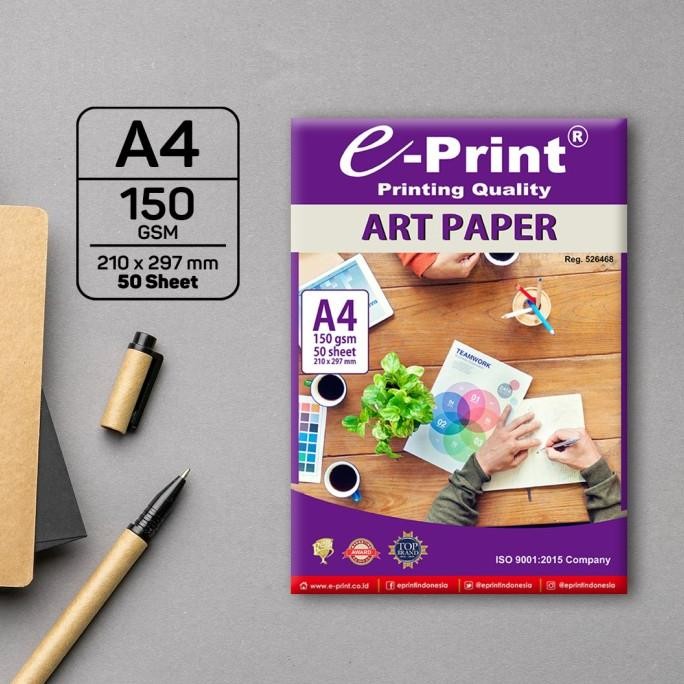 

Diskon Kertas E-Print A4 Art Paper 150Gsm Deal
