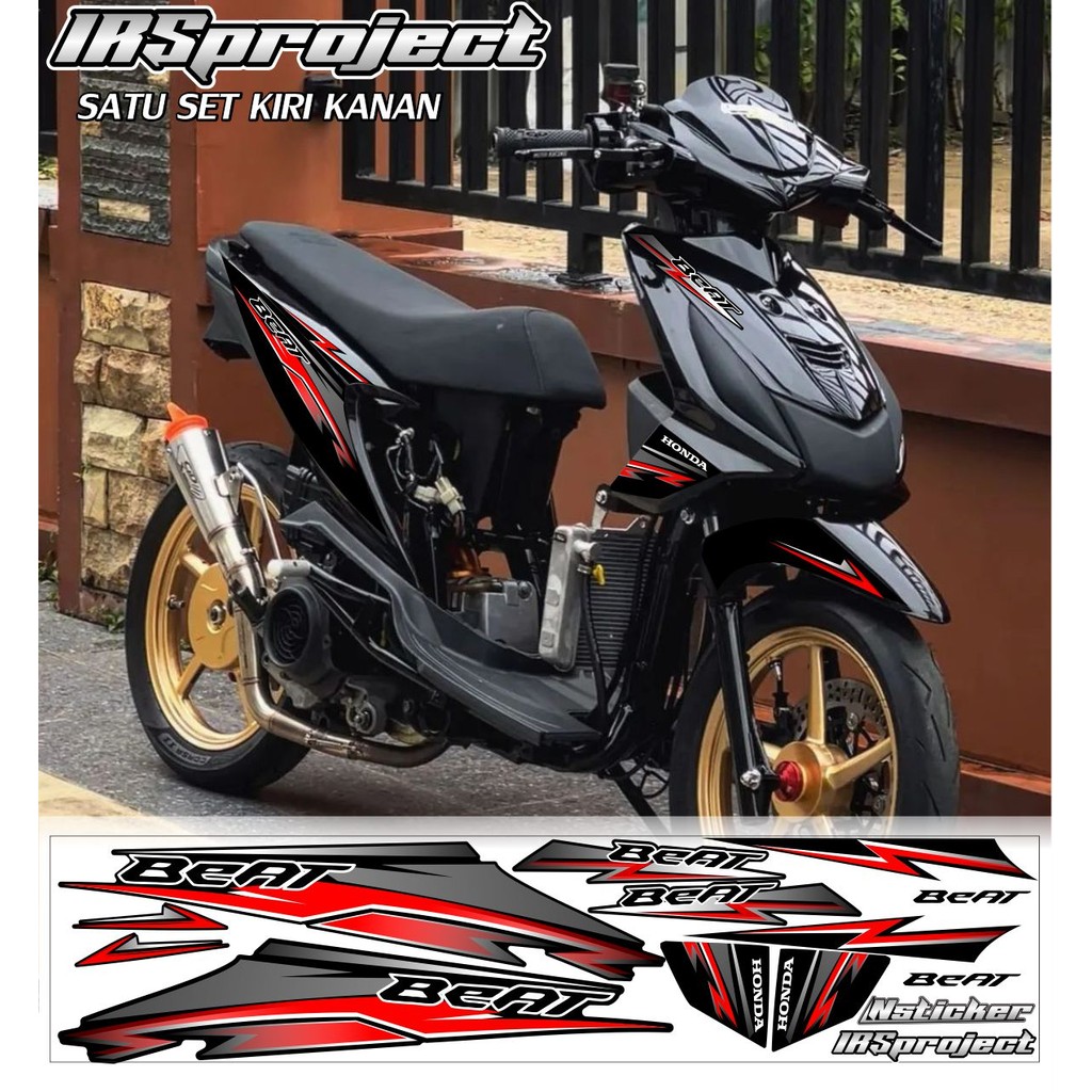 Stiker Striping Beat Karbu 2011 - List Motor Beat Karbu 2011 - Lis Les Body Beat Karbu 2011